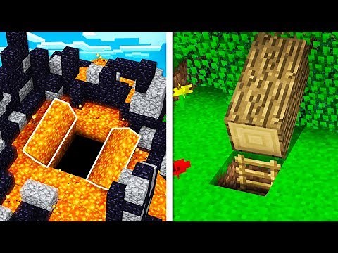 25 *SECRET* REDSTONE CREATIONS in MINECRAFT! (MCPE)