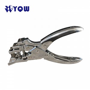 [Hot Item] Manual PVC Plastic Card Hole Slot Punch 3-in-1 Puncher