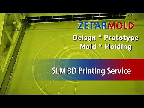 SLM 3D Printing Process: Watch Us Print Your Custom Metal Parts LIVE