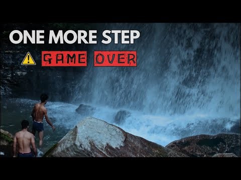 Jogini Waterfall – Bathing Under a Freezing & Dangerous Falls