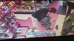 Thank you to our Facebook followers - the suspect in this case has been identified and arrested. Someone saw this video and contacted us. ****Due to the volume of questions, we want to clarify this case - thank you to the citizen who suggested we update this status. The younger man came into the store to make a purchase and the man with the gun started making comments to him about his driving. The victim/younger man had no idea what he was talking about. The suspect with the gun, not only chose 