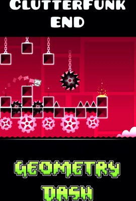 Clutterfunk End Is INSANE! #geometrydash #gdupdate #gd #deluxe12 #gaming #games #memes