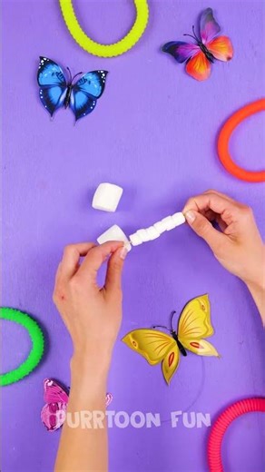 🍬 Sweet Magic Trick! 🌈 Turn Marshmallows into Something Wow! 🎉