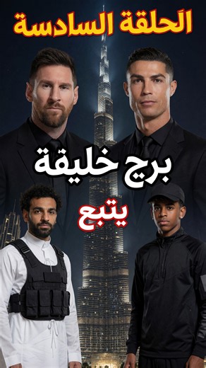 الحلقة السادسة - الخريطة تقود إلى برج خليفة | ميسي ورونالدو مع لامين يامال 🔥