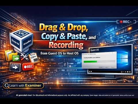 Oracle VirtualBox Tutorial: Drag & Drop, Clipboard Sharing & Screen Recording Explained |Hindi