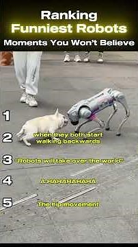 Robots doing strange movements