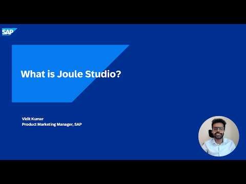 Joule Studio Enablement Series 1 of 4: What is Joule Studio?