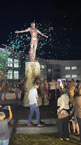 UP OBLE UNVEILING WATCH: Officials in Tarlac province and University of the Philippines unveiled the iconic UP Oblation statue at the University of the Philippines Manila - School of Health Sciences (UPM-SHS) yesterday, March 13, in Brgy. Tibag, Tarlac City. | 📹 Renzo Luis Gallego | Tarlac Forum