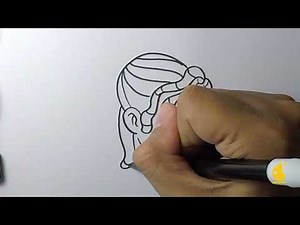 How to Draw Dreads