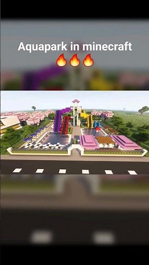 Aquapark in minecraft (HALNY)