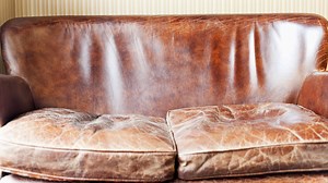 Don't Toss Your Peeling Faux Leather Couch — Here's How Paint Can Revamp It - House Digest