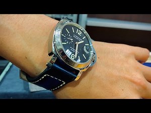 【PAM00104】M74 Italian leather Extra Blue