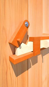 How to Make a Wooden Gate Latch #Woodworking #DIY #Woodwork #DoorLatch #WoodDesign #WoodCraft #Mechanism #SimpleLock #Joinery #Craftsmanship | Footballups