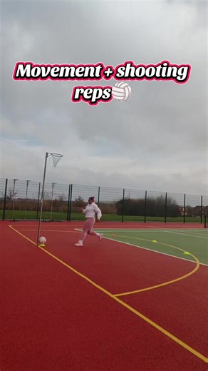 Movement and shooting work with @NETFIT Netball at home, keeping things consistent. #netball #netballers #netballtok #netballlife #netballdrills