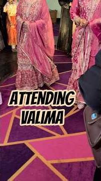 attending valima #shorts #shortsfeed #viral #minivlog #wedding