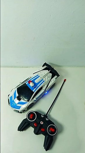 Wow!!! Review Toys Remote Control Car Police Transformers Unboxing #toys #review #rccar #carpolice