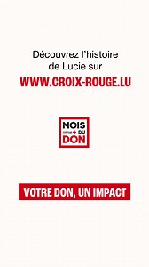 1.9K views | Chaque jour, des familles luttent. Votre don peut changer leur quotidien et leur offrir de l’espoir. | Croix-Rouge luxembourgeoise | Facebook