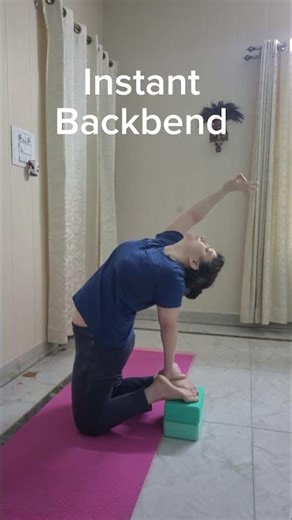 Backbend Drill to Unlock Spinal Flexibility #rishikesh #shorts #backbend #yoga #utube