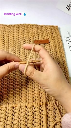 Knitting pattern tutorial 🧶😍 | knitting.well
