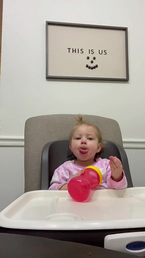 Practicing our signs at snack time #ASL #signlanguage #babysignlanguage #CODA #babiesoftiktok