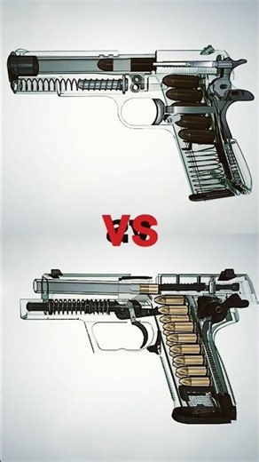 Inside the Shot 🔍GSh-18 pistol vs Desert Eagle (X-Ray)