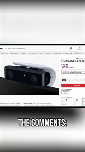 GameStop PS5 HD Camera Worth the Reseller Price