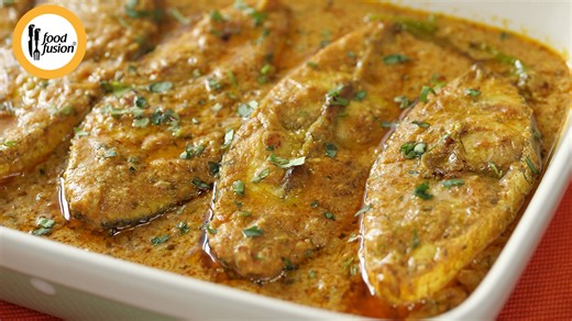 263K views · 1.8K reactions | Bring the taste of tradition to your table with Mughlai Fish Curry—a seafood lover's dream. Tender fish in a rich, aromatic gravy with bold spices that awaken your senses. Perfect with naan or rice for a comforting meal! #HappyCookingToYou #foodfusion #araywahh Written Recipe: https://bit.ly/40rfTFj | Food Fusion | Facebook