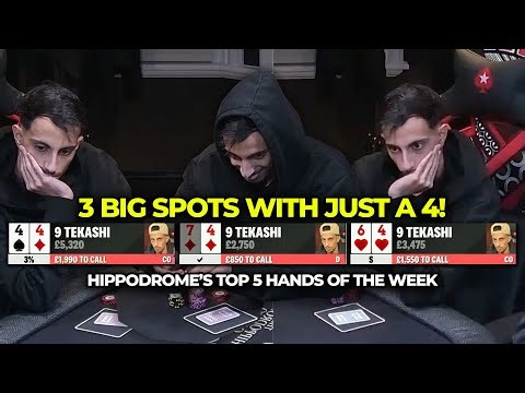 RELENTLESS AGGRESSION | Top Poker Hands of the Week