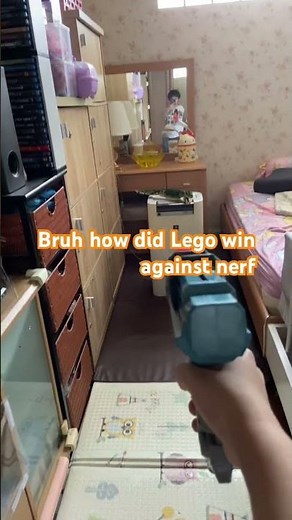 Nerf vs Lego the end is HOW?!?!?!?