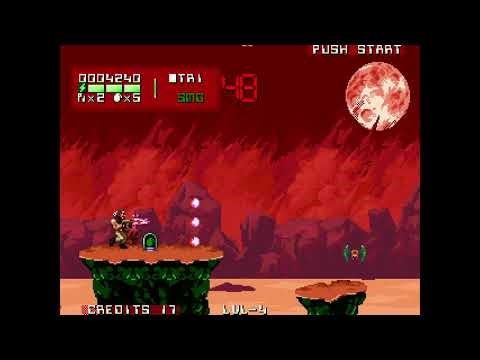 Cyborg Force (PC, itch, Neo Geo) - 01 - Playing the game