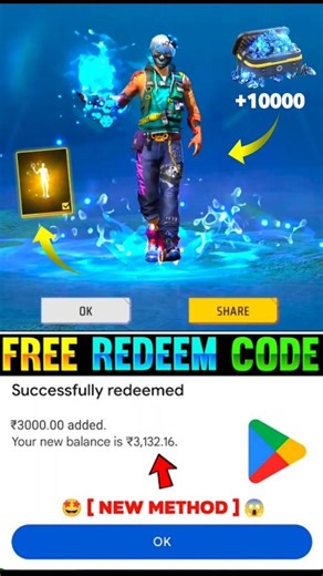 Free Redeem Code 100 | Google Play Store Redeem Code | How to Get Free Redeem Codes 2026 #redeemcode