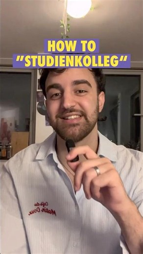 Sharbel: How To "Studienkolleg"