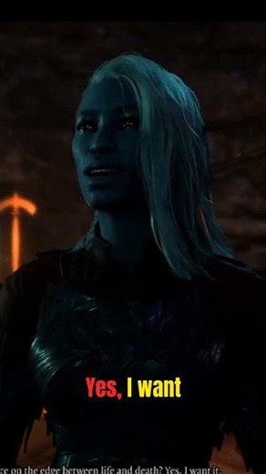 Astarion: ‘You want me to bite you?’ #baldursgate3 #astarion #shorts