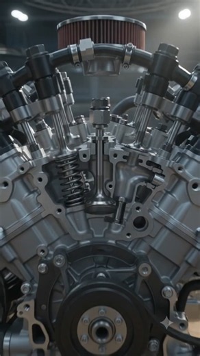 Why F1 Engines Don't Use Normal Valve Springs 🏎️💨​The Physics of 15,000 RPM Pneumatic Valves 🤯​ exp.