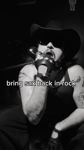 rock needs sax again 🎷#cowpunk #rock #metal