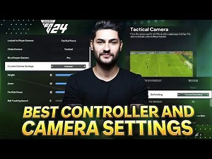 FC 24 BEST CONTROLLER & CAMERA SETTINGS TUTORIAL TO INCREASE REACTION TIME & WIN PERCENTAGE!!