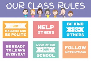 Create Classroom Rules Poster For Free