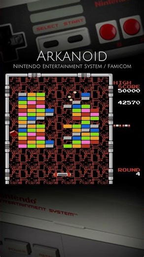Arkanoid (Nintendo Entertainment System/ Famicom) #retrogaming