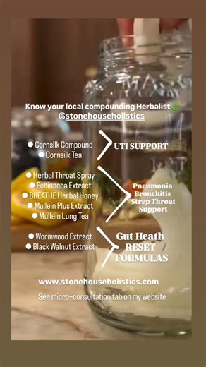 The system counts on you needing them for common ailments that have gotten out of control. Nip dis-eases in the bud. The BEST time to jump onto apothecary formulas of herbals is EARLY ONSET. Having trusted herbals on hand in your home apothecary makes all the difference in caring for yourself family as no-one else can. Intervention with plants is empowering. See complimentary micro~consultation contact info on my website if you reside in Canada. www.stonehouseholistics.com Lean on broken systems
