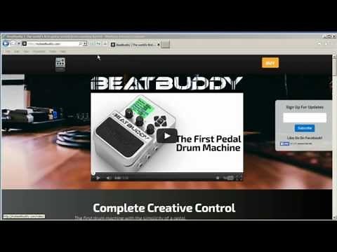 Tutorial 1 - Installing the Beatbuddy manager software 1.32 on Win7