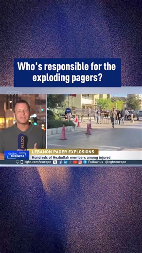 15K views · 18 reactions | Who’s behind the exploding pagers? Thousands of communication devices simultaneously blew up in Lebanon, causing deaths and maimings. But no one has yet claimed responsibility. | CGTNEurope | Facebook
