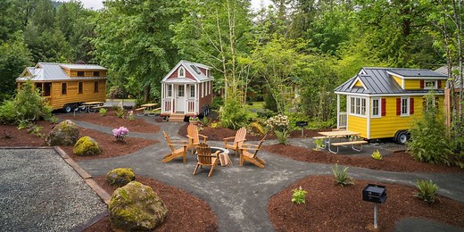 Take a Tour Around This Tiny House Village