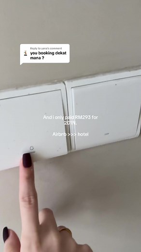 Replying to @yana Booking kat airbnb 😇 Dah la view cantik! Alat nak masak complete. Mana nak cari airbnb ada periuk nasi, paling best siap coffee maker 😂 and ada link bridge terus ke lalaport. I give this place 5 bintang!!!