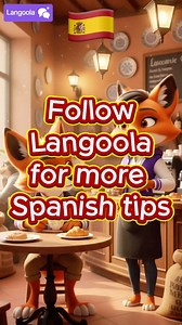☕️ Ordering coffee in Spanish? Learn the most useful café phrases you’ll actually use 🇪🇸 Save this video for your next coffee break and sound confident ordering like a local. Real Spanish. Real situations. Learn with Langoola 🦊 #LearnSpanish #SpanishForBeginners #SpanishConversation #SpanishPhrases #SpeakSpanish #SpanishReels #LearnLanguages #LanguageLearning #TravelSpanish #SpanishTips #CoffeeSpanish #CafeSpanish #DailySpanish #ReelsEducation #Langoola | Langoola