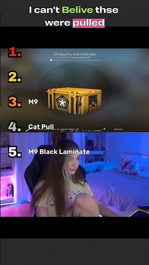 Top 5 CRAZY CSGO Case Openings #cs2 #csgo #skins