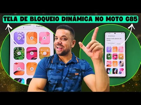 DEIXE SEU MOTO G85 LINDO! 🤳 Aprenda a Usar a TELA DE BLOQUEIO DINÂMICA da Motorola (Fácil e Rápido)
