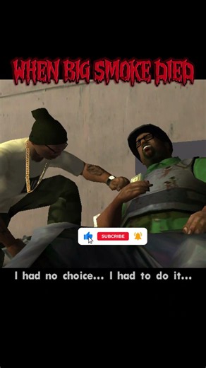Salute Big Smoke! Really an interesting character in GTA San Andreas