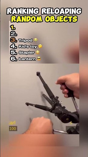 Ranking Reloading Random Objects 😱