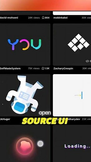 Top Open-Source UI Elements for Productivity 🔥📂 #UIDesign
