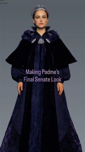 Building Padme Amidala’s Final Senate Appearance Costume in 60 Seconds